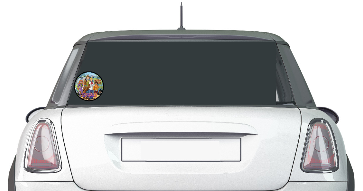 Scooby Do (Gang) – 4″ Handcrafted Vinyl Decal Car Laptop Cooler Journal Decor 26