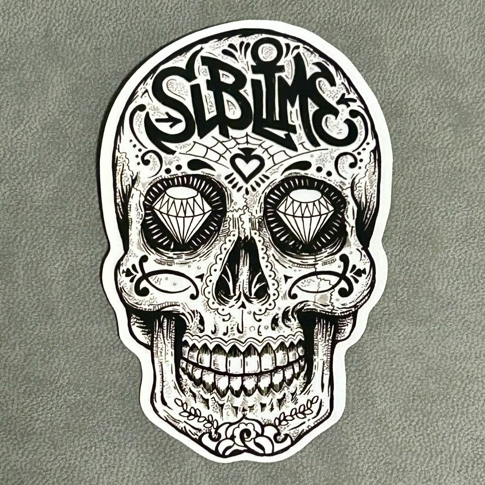 Sublime Skull Sticker Decal Waterproof & Durable Rock Band Retro Logo 3” Vinyl