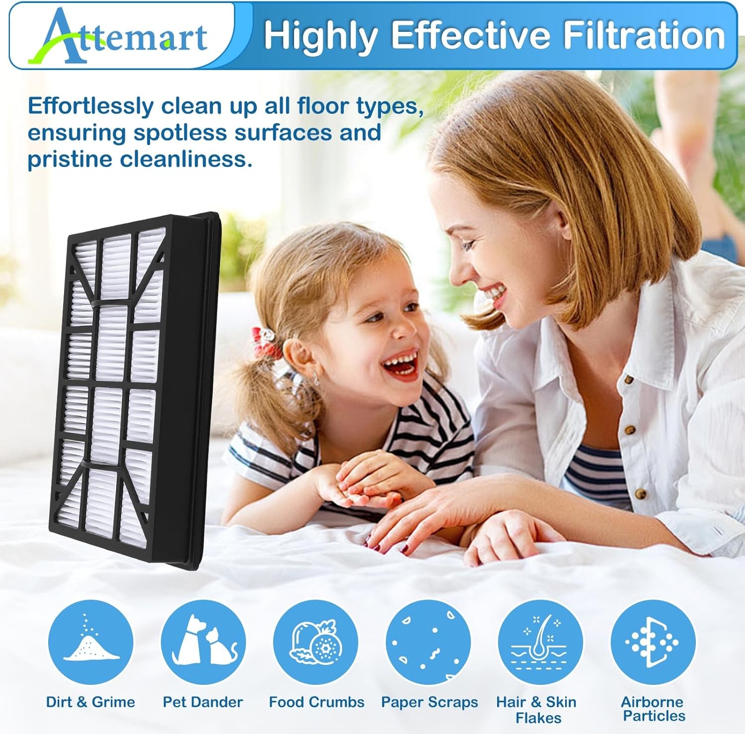 EF 12 HEPA Filter Replacement for Kenmore 600 Series 62731 52731 81615 81614
