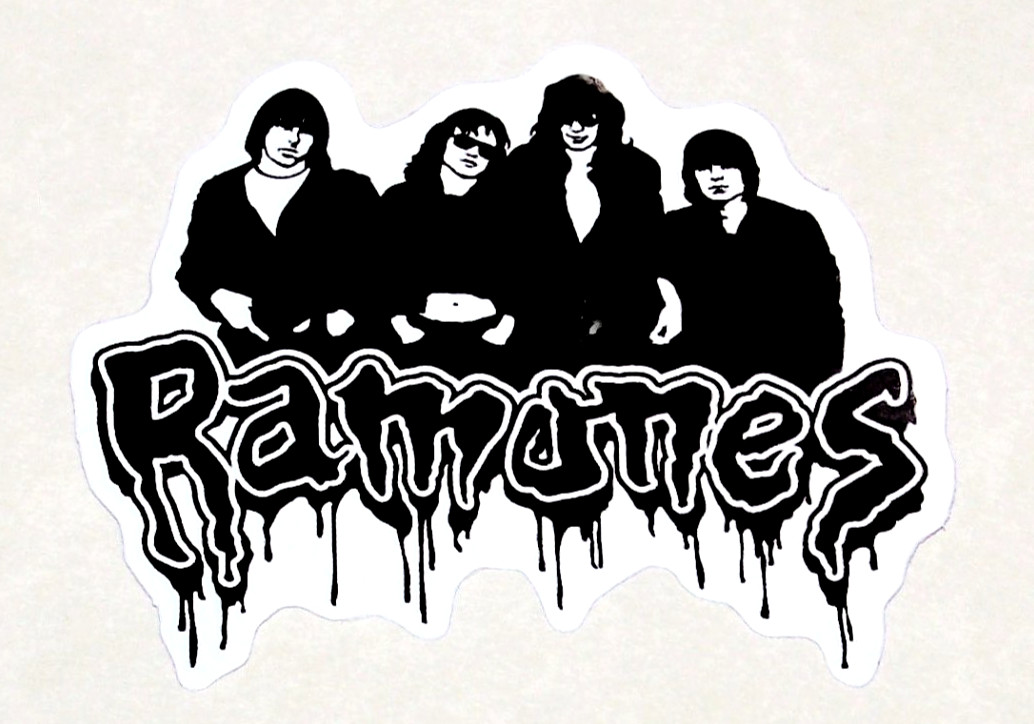 RAMONES Logo Cut Sticker Decal Band Music Metal Rock Punk – The Ramones
