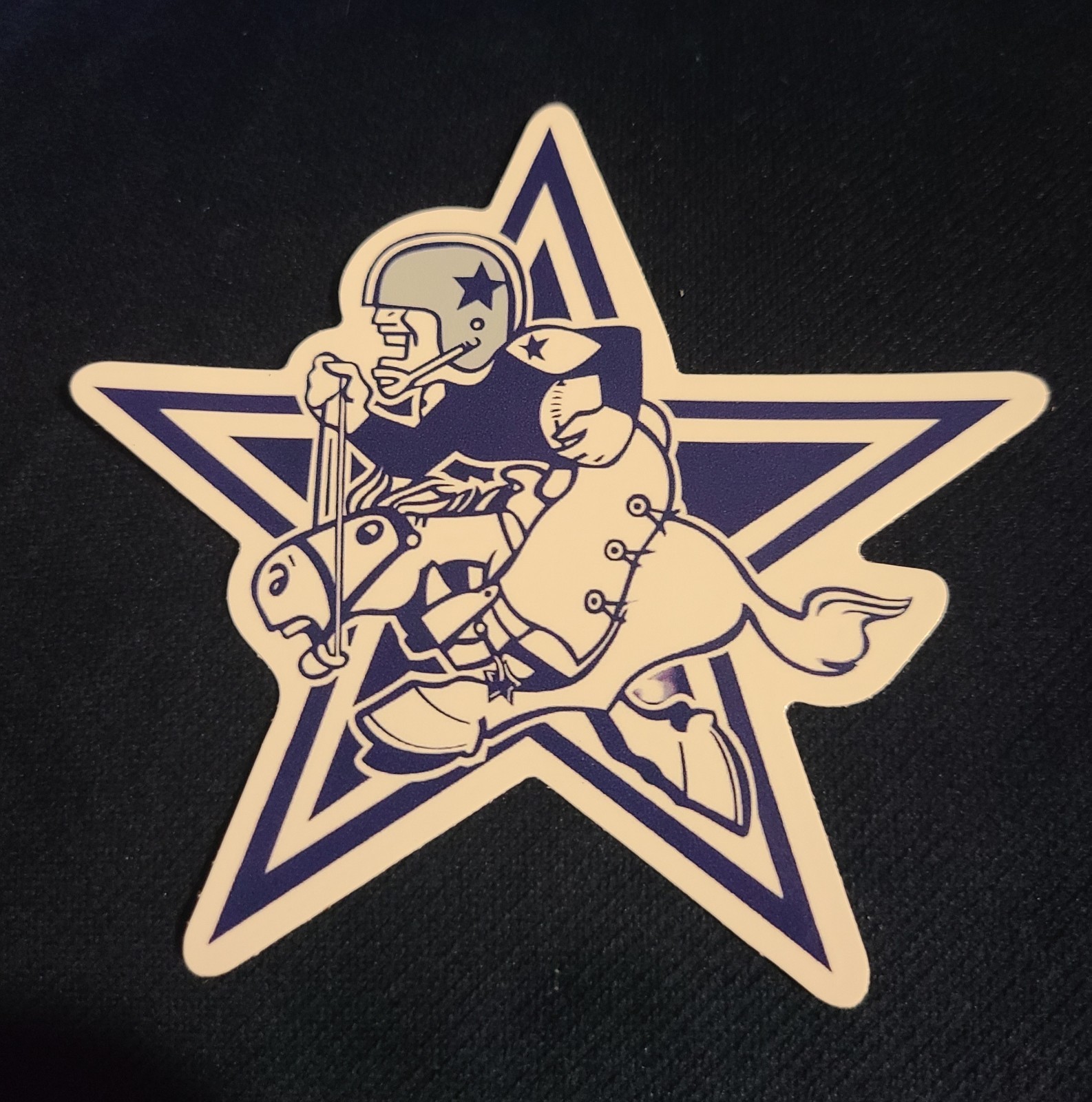 Dallas Cowboys OG Retro Logo Football Sticker Waterproof Vinyl Decal Die-Cut