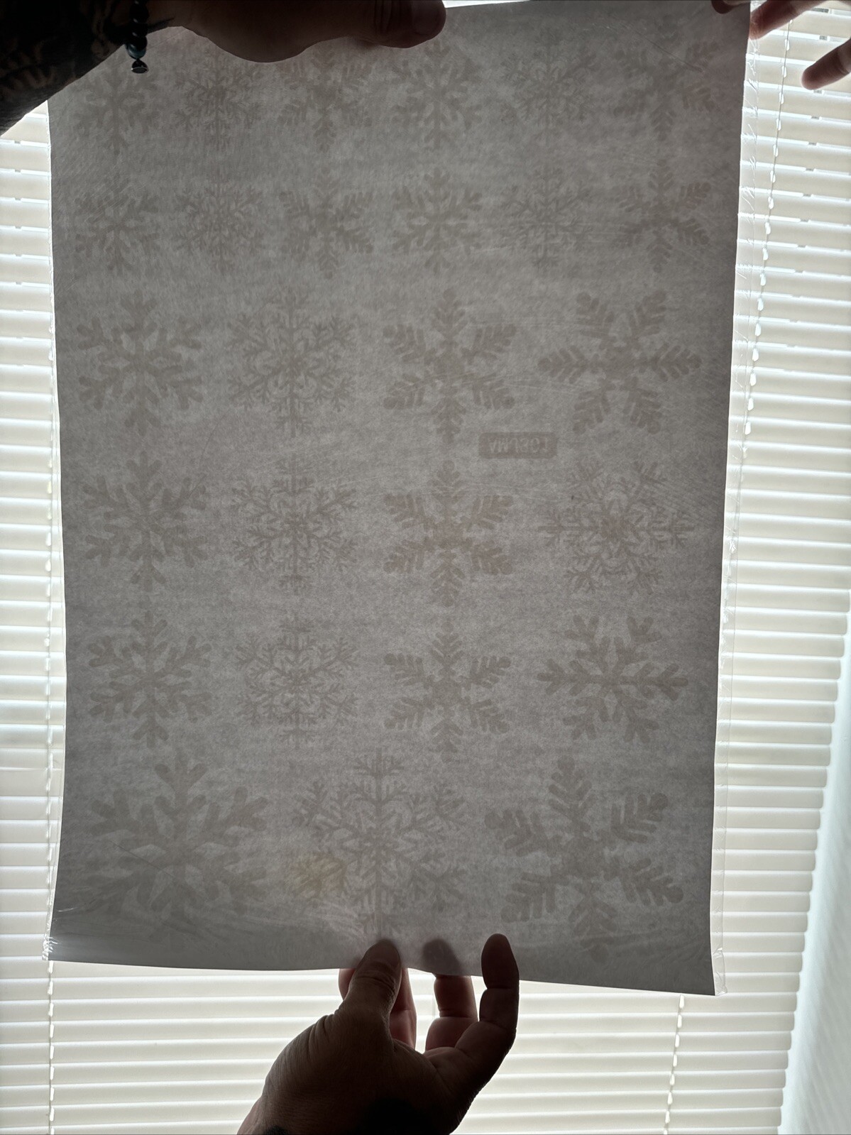 200+PCS 6-Sheets Snow Flake, Bells, Etc Decals