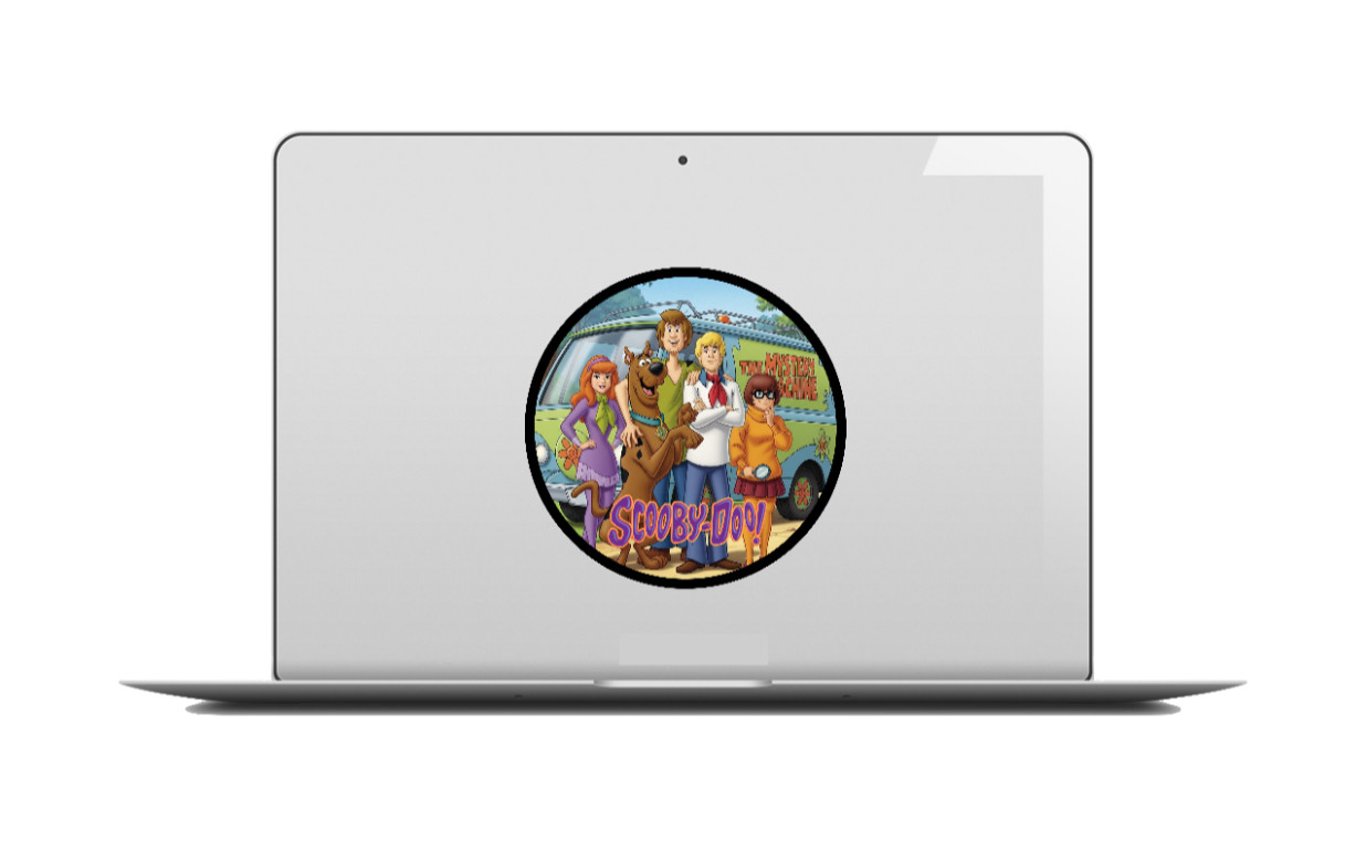 Scooby Do (Gang) – 4″ Handcrafted Vinyl Decal Car Laptop Cooler Journal Decor 26