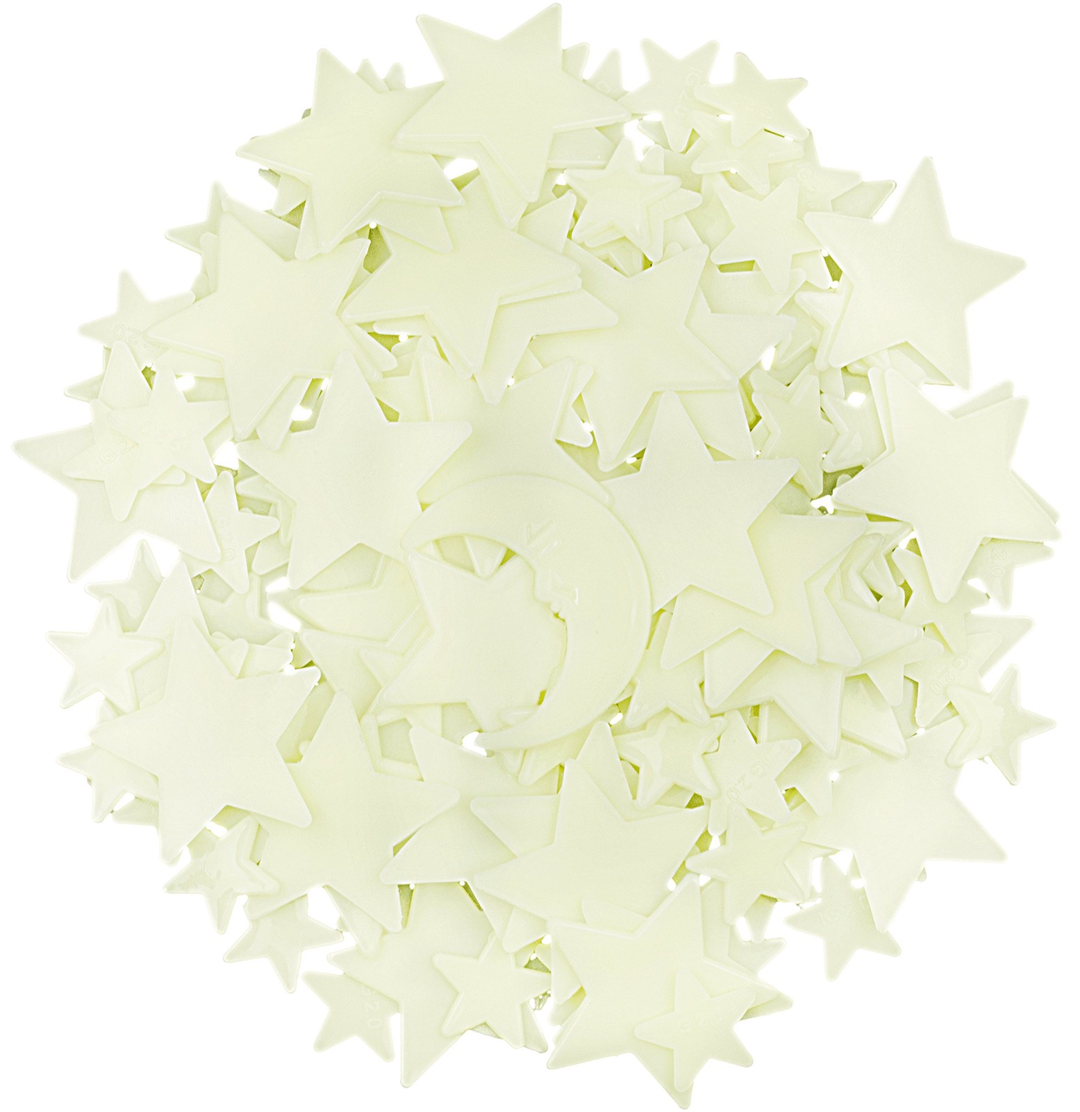 Glow in The Dark Stars Includes Installation Material and Star map, 200 Glow…