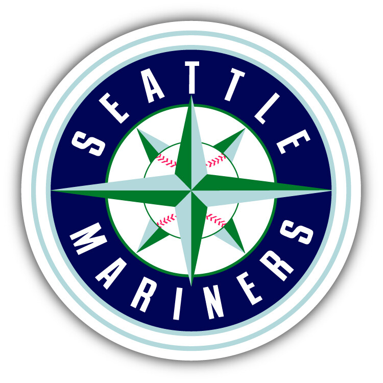 Seattle Mariners MLB Baseball Sport Logo Car Bumper Sticker Decal “SIZES”