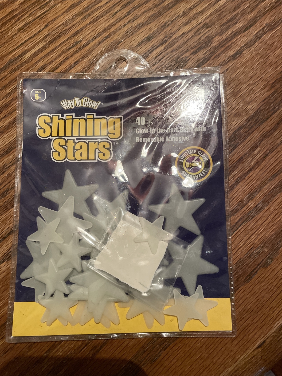 Vintage Way to Glow Shining Stars 40 Pieces