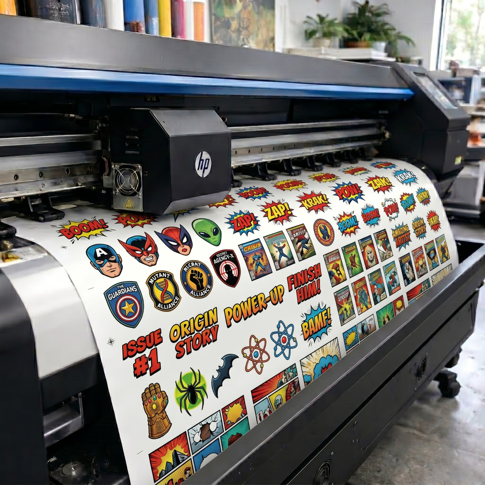 Custom Printed Vinyl Stickers Die Cut Logo Waterproof UV Resistant 2″–20″ Sizes
