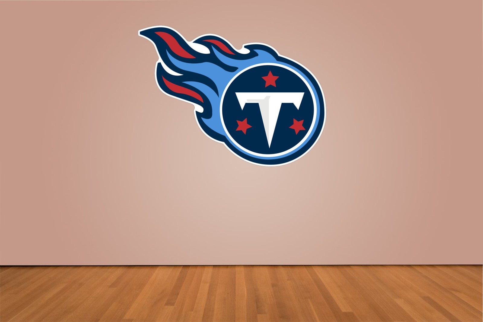Tennessee Titans Indoor Wall Vinyl Decal Sticker 5″ – 52″