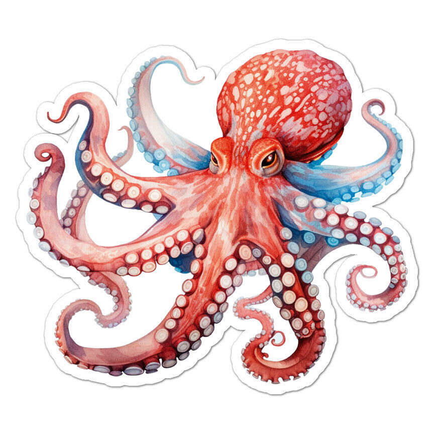 Octopus Sticker Decal