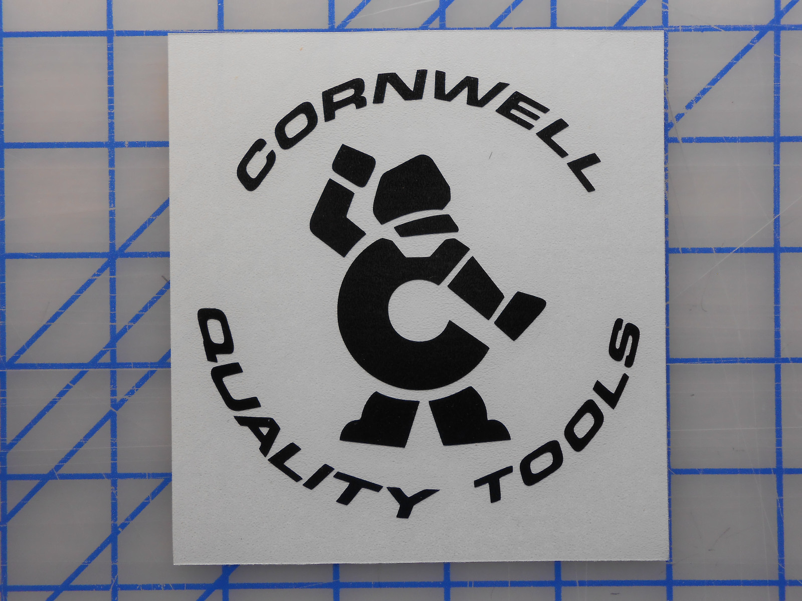 Cornwell Tools Sticker Decal 4″ 5.5″ 7.5″ Wrench Ratchet Socket Screwdriver Bit