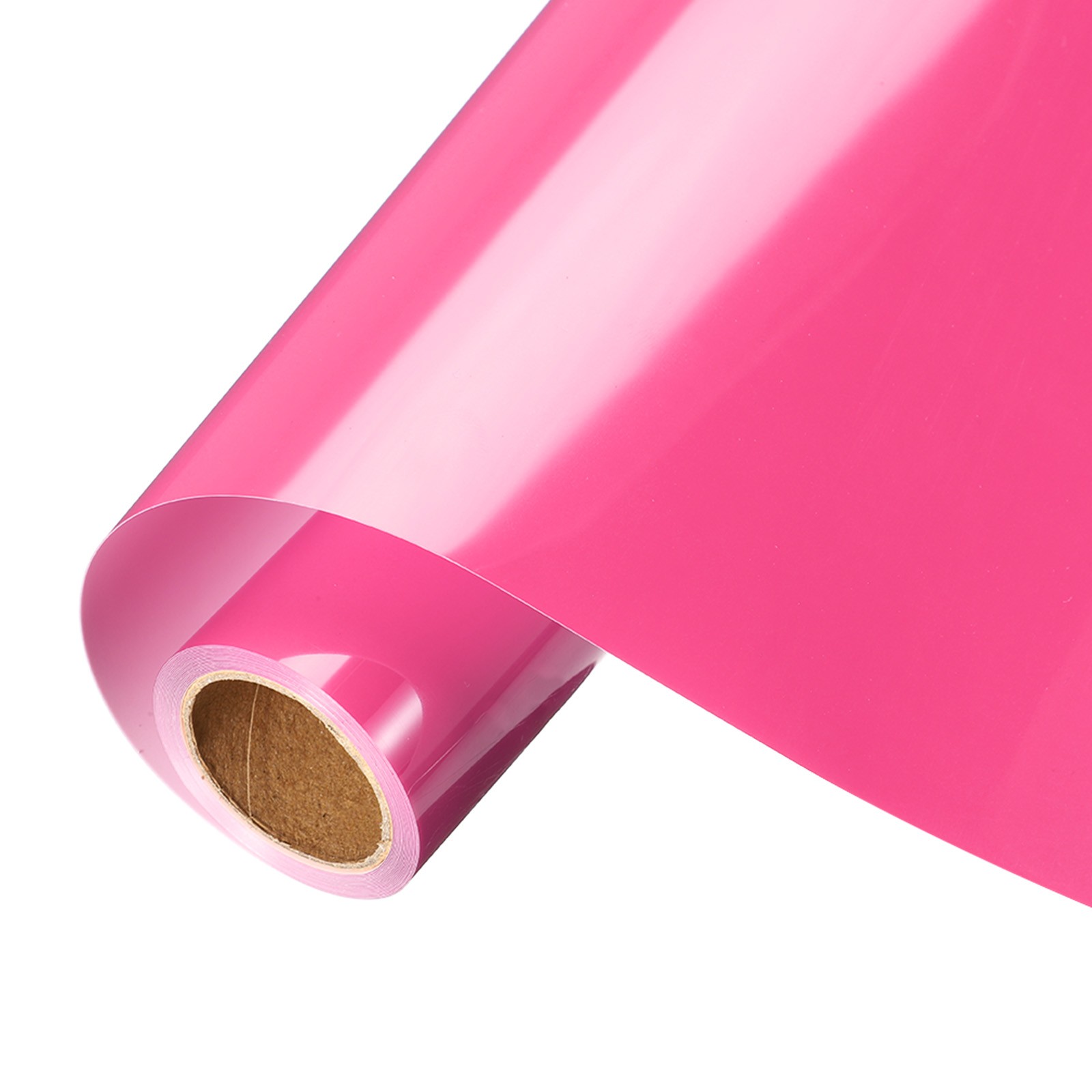 Fluorescent Pink Permanent Vinyl, 10 Inch x 9.8ft Vinyl Roll