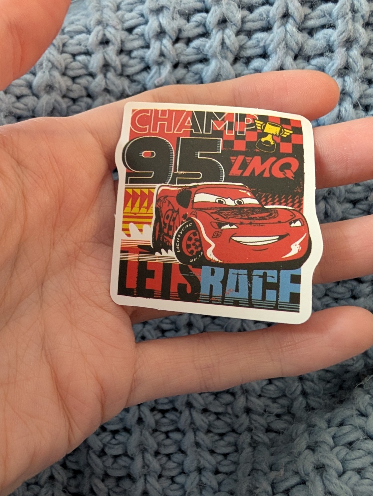 Cars, Pixar, Sticker, Disney, Lightning McQueen, Mater, Sally, Doc Hudson