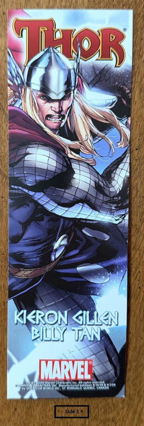 Marvel Comics Thor Iron Man Hulk Super Hero Squad Show Bookmark