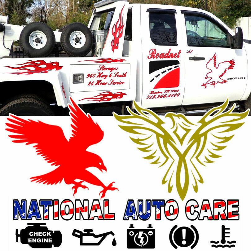 CUSTOM WEATHER PROOF VINYL DECALS / STICKERS – ANY LOGO / IMAGE AND LETTERING