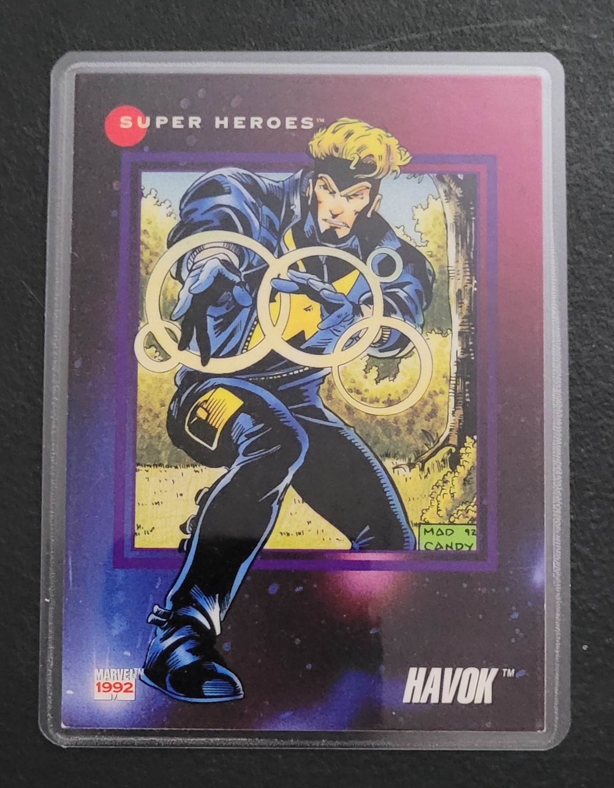 1990’s Impel Marvel Universe Super Heroes Fridge/Locker/Cabinet Laminated Magnet