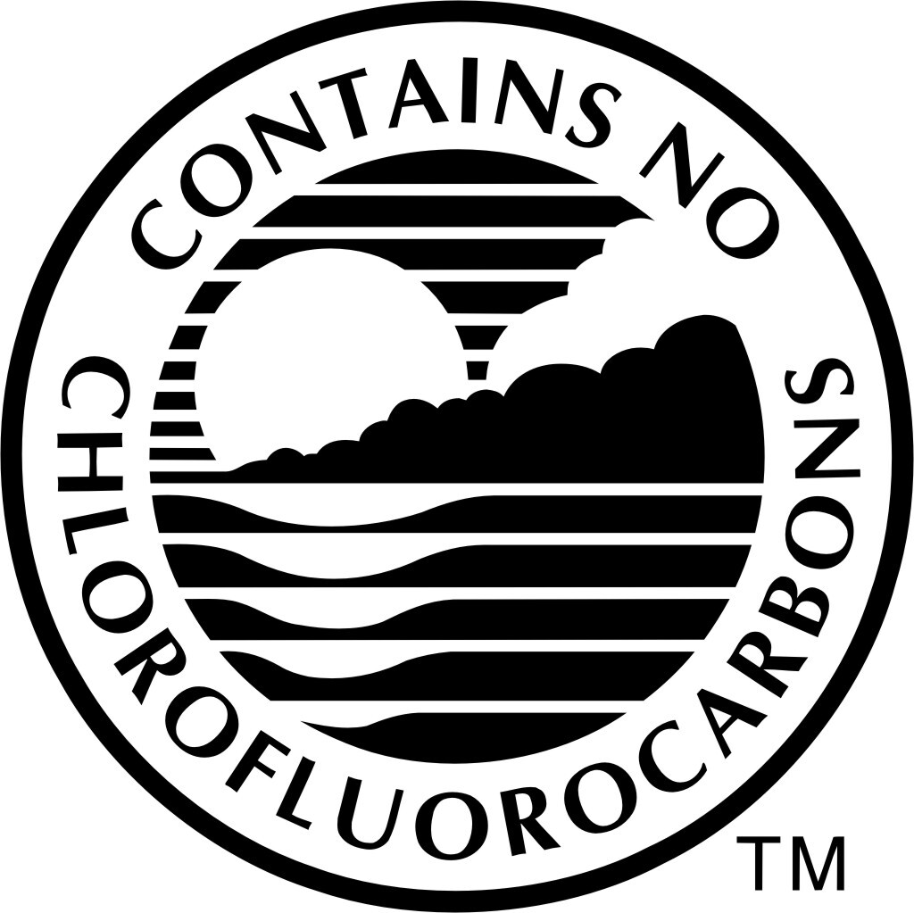 No Chloroflurocarbons Enviromental 1 Color Window Wall Vinyl Decal Sticker