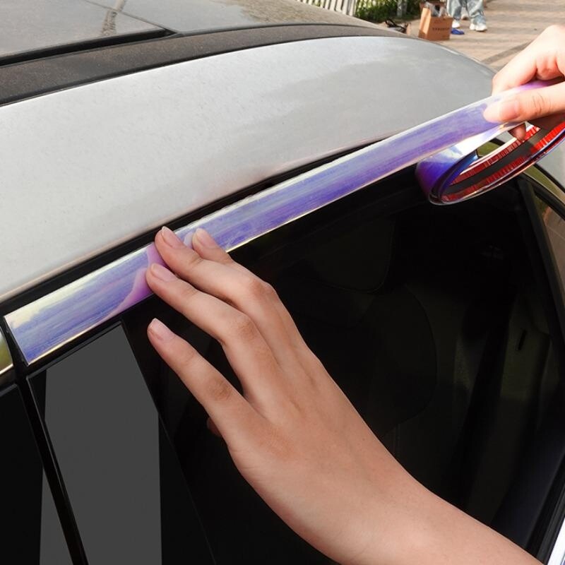 5M Universal Self-adhesive Car Moulding Strip Trim Protector Edge Scratch Trim