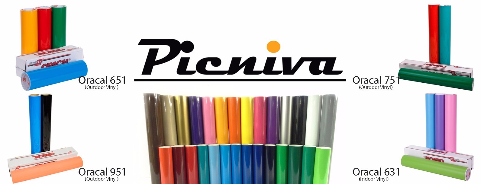 12″ Roll of Adhesive-Backed Outdoor Calendered Vinyl for Craft Cutters