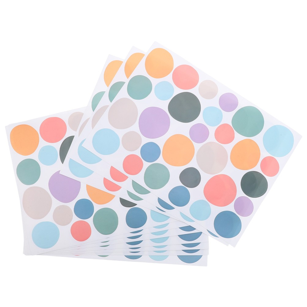 10 Pcs Irregular Dot Wall Decals Colorful Boho Stickers for Bedroom Decor