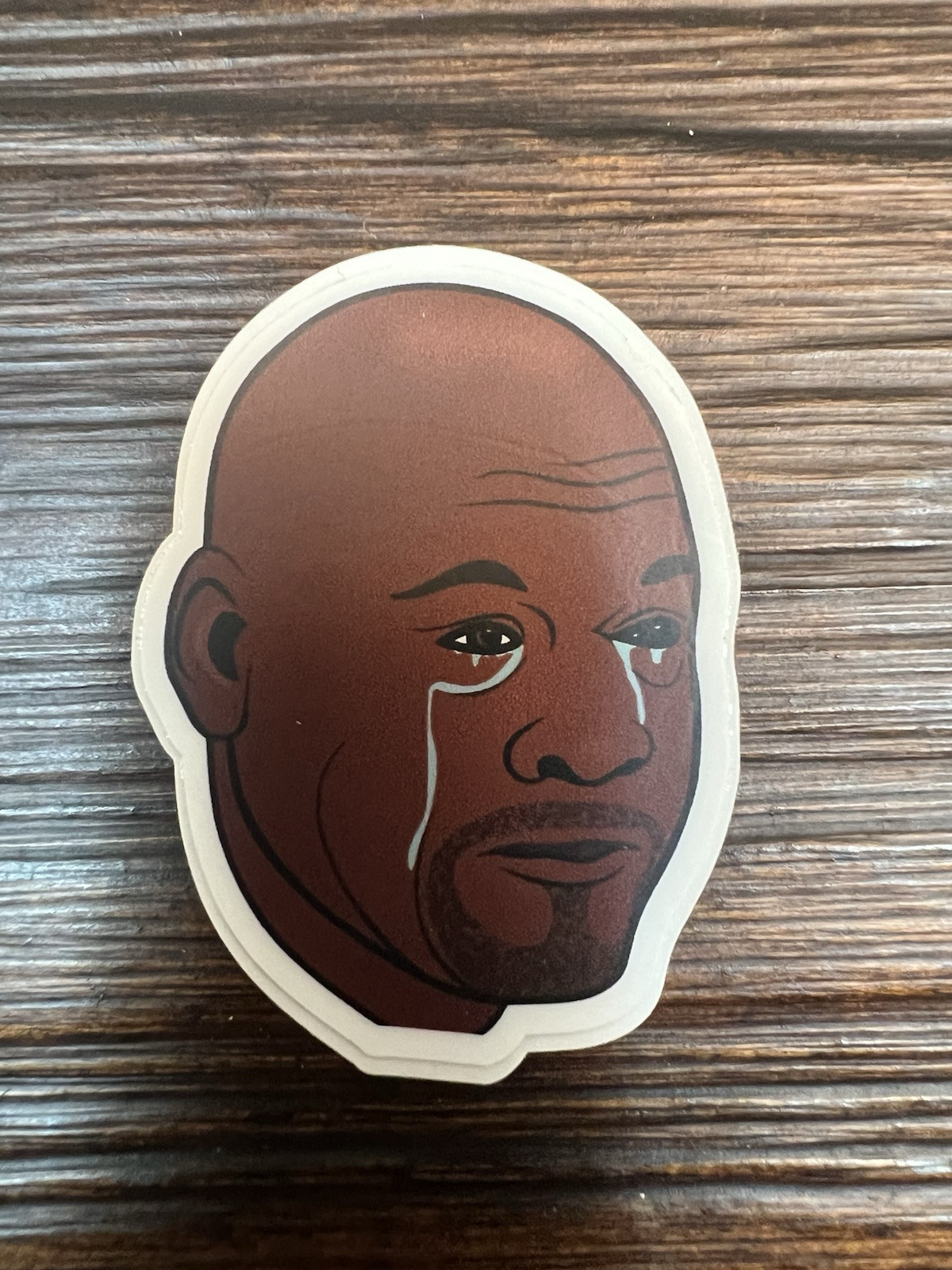 Michael Jordan Crying Meme Sticker