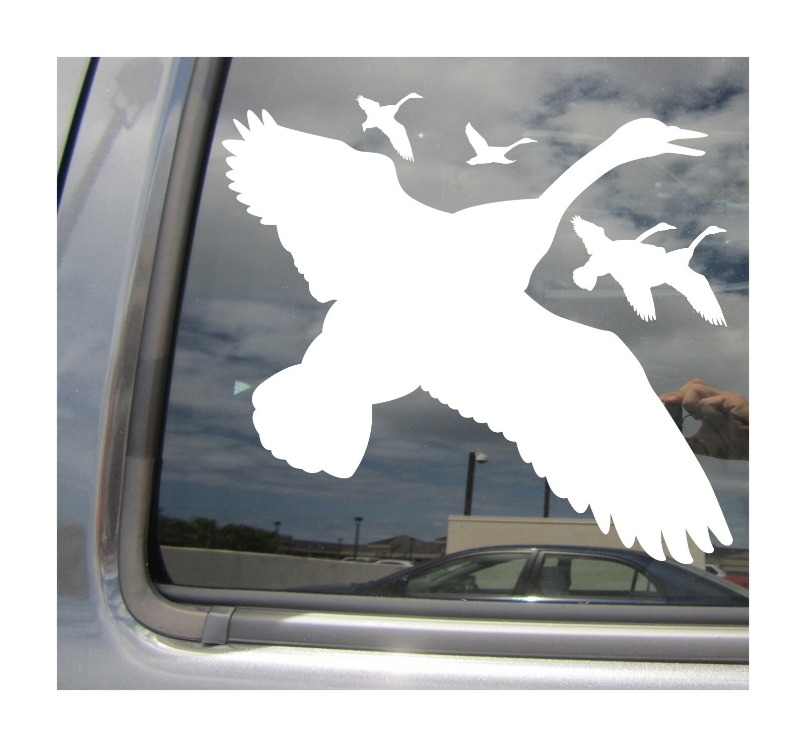 Flying Geese – Goose Hunting – Car Auto Window Vinyl Decal Sticker 01251