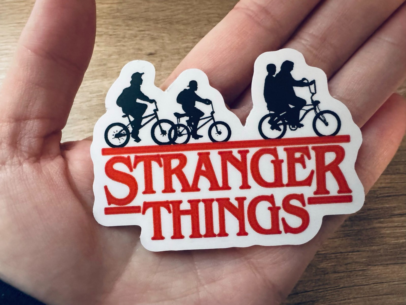 Stranger Things 3″ Vinyl Sticker Waterproof Matte Laptop Car Decal