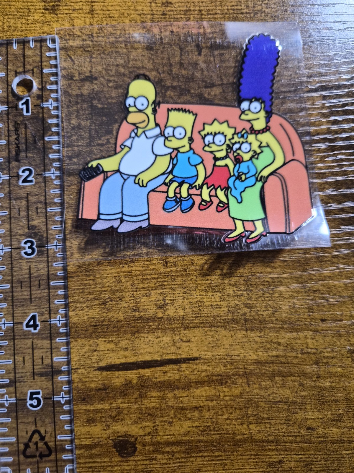 THE SIMPSONS High Quality UV DTF Decal Sticker waterproof USA NOT VINYL