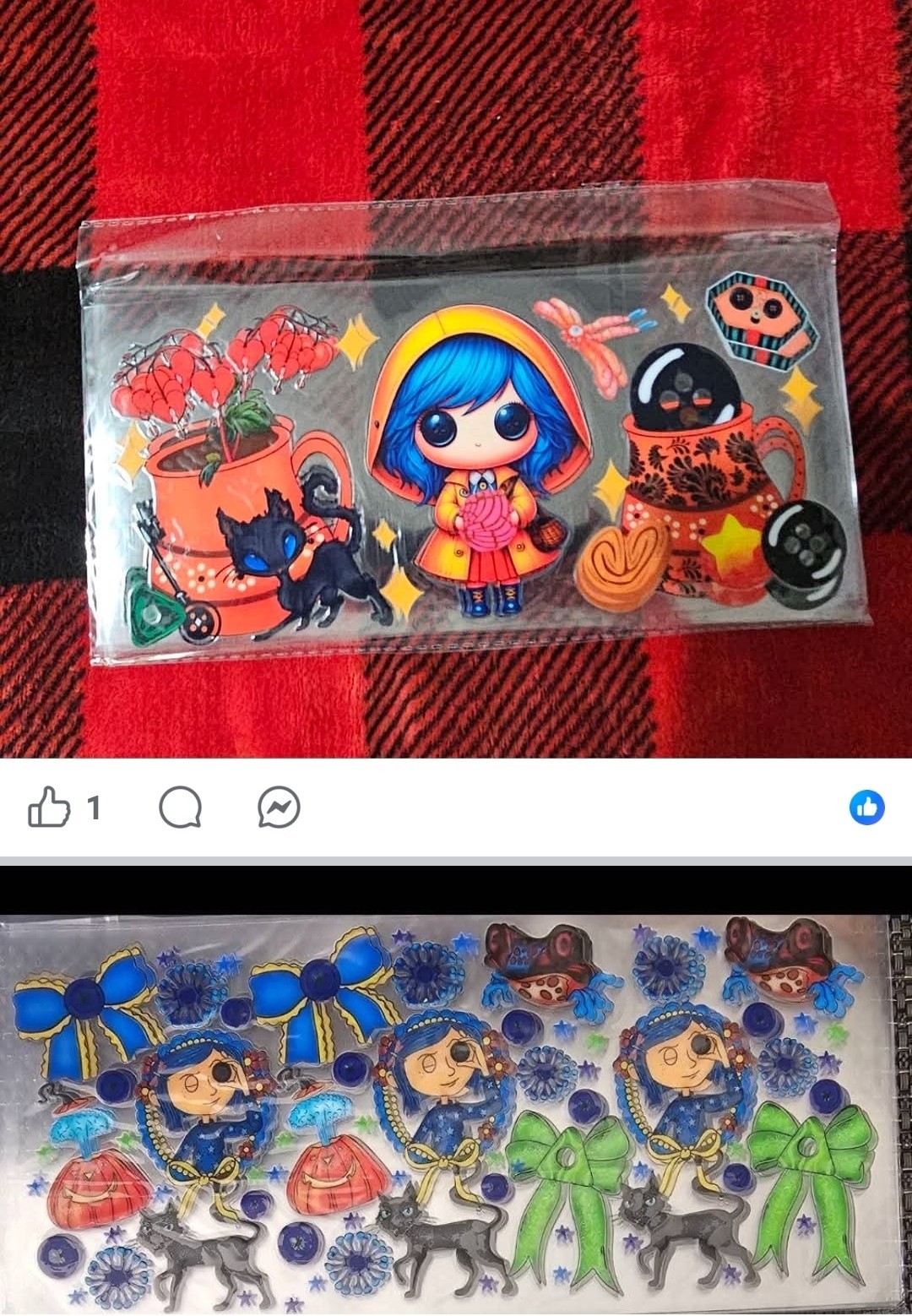 Coraline Uv Dtf Wraps