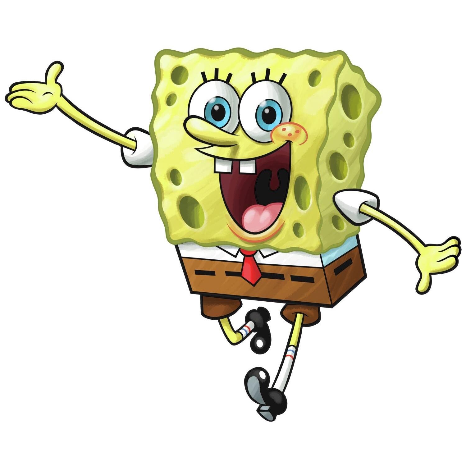 BiG SPONGEBOB SQUAREPANTS WALL DECAL Giant Nickelodeon Stickers Bedroom Mural