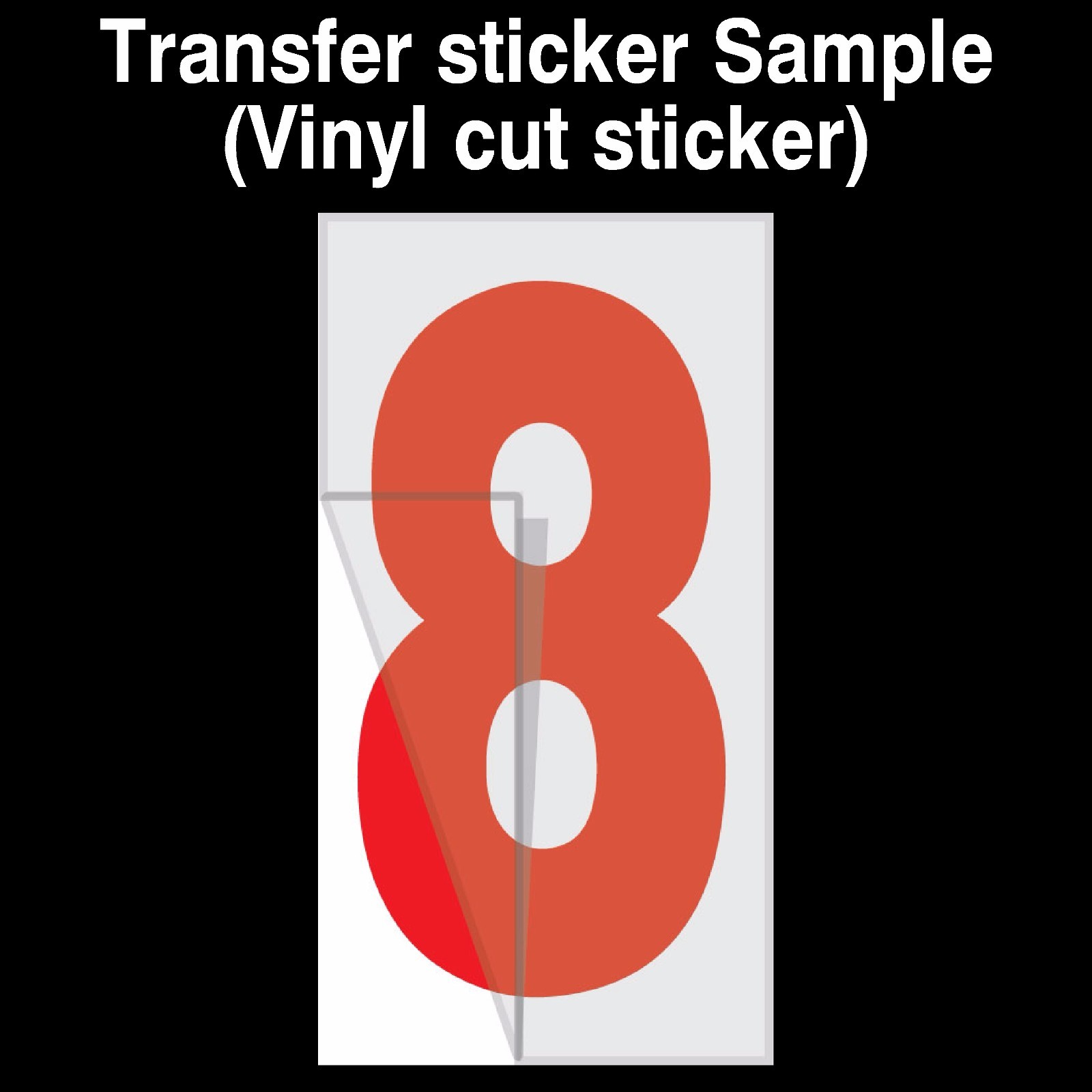 0-9 Numbers Vinyl Sticker Decal, Tool Box Locker Mailbox, 3 set of 10 numbers