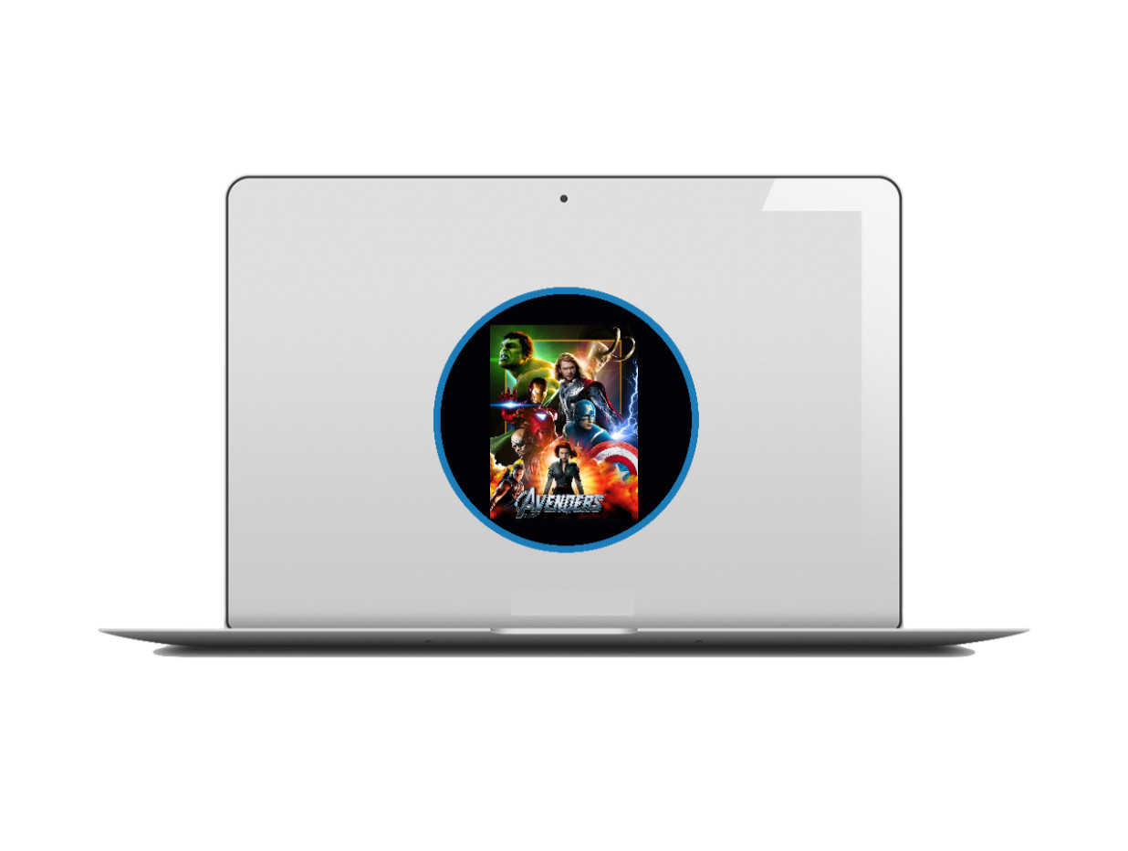 Avengers “Original”- 4″ Handmade Vinyl Decal Vehicle Decor Cooler Laptop Tumbler
