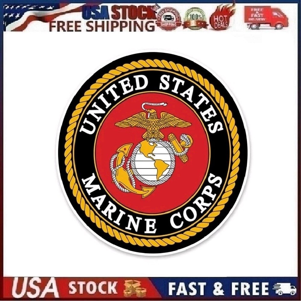 4″ U.S. Marine Corps Car Decal/Sticker