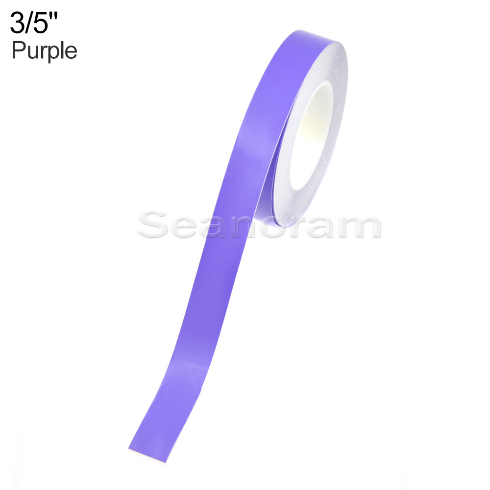 3/5″ 15mm Purple DIY Home Shop Bar Pinstriping Pin Stripe Decal Vinyl Sticker