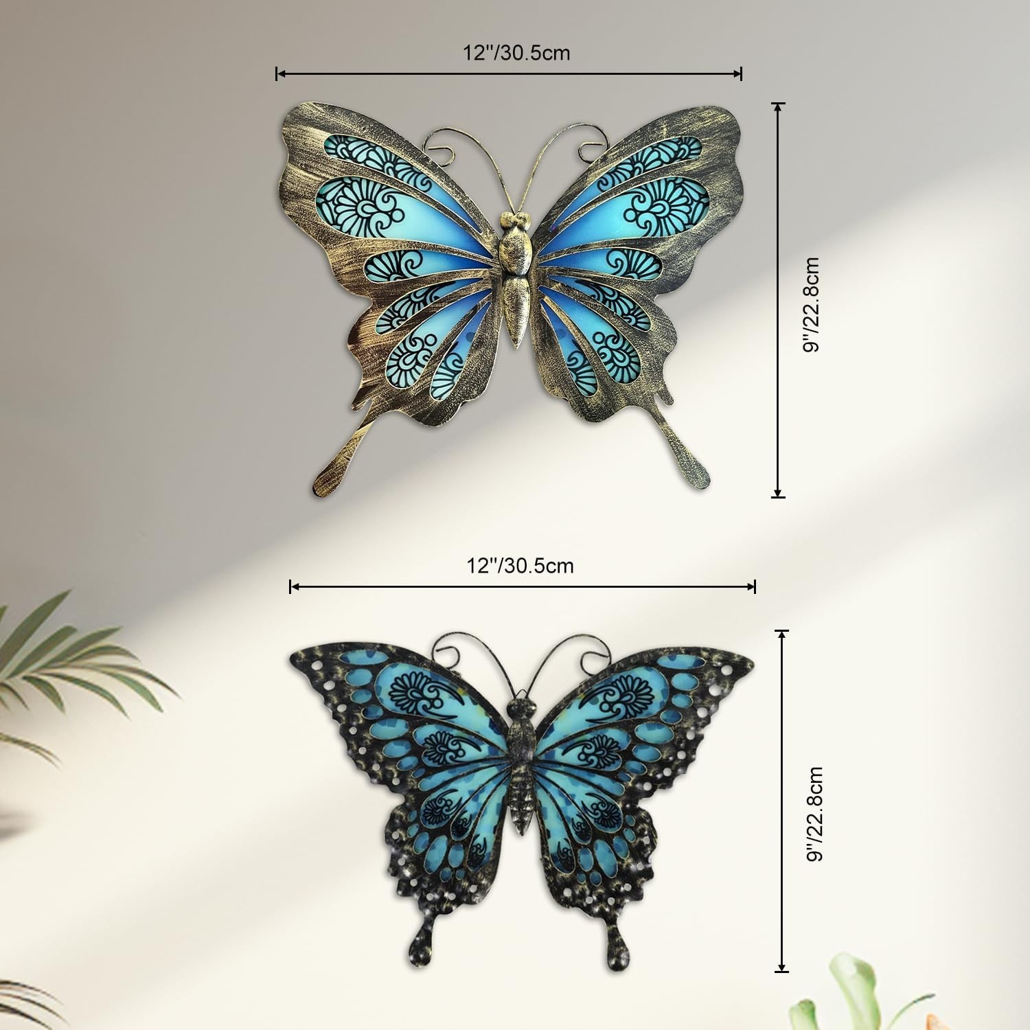 Handcrafted Butterfly Outdoor Decor – Lightweight Design