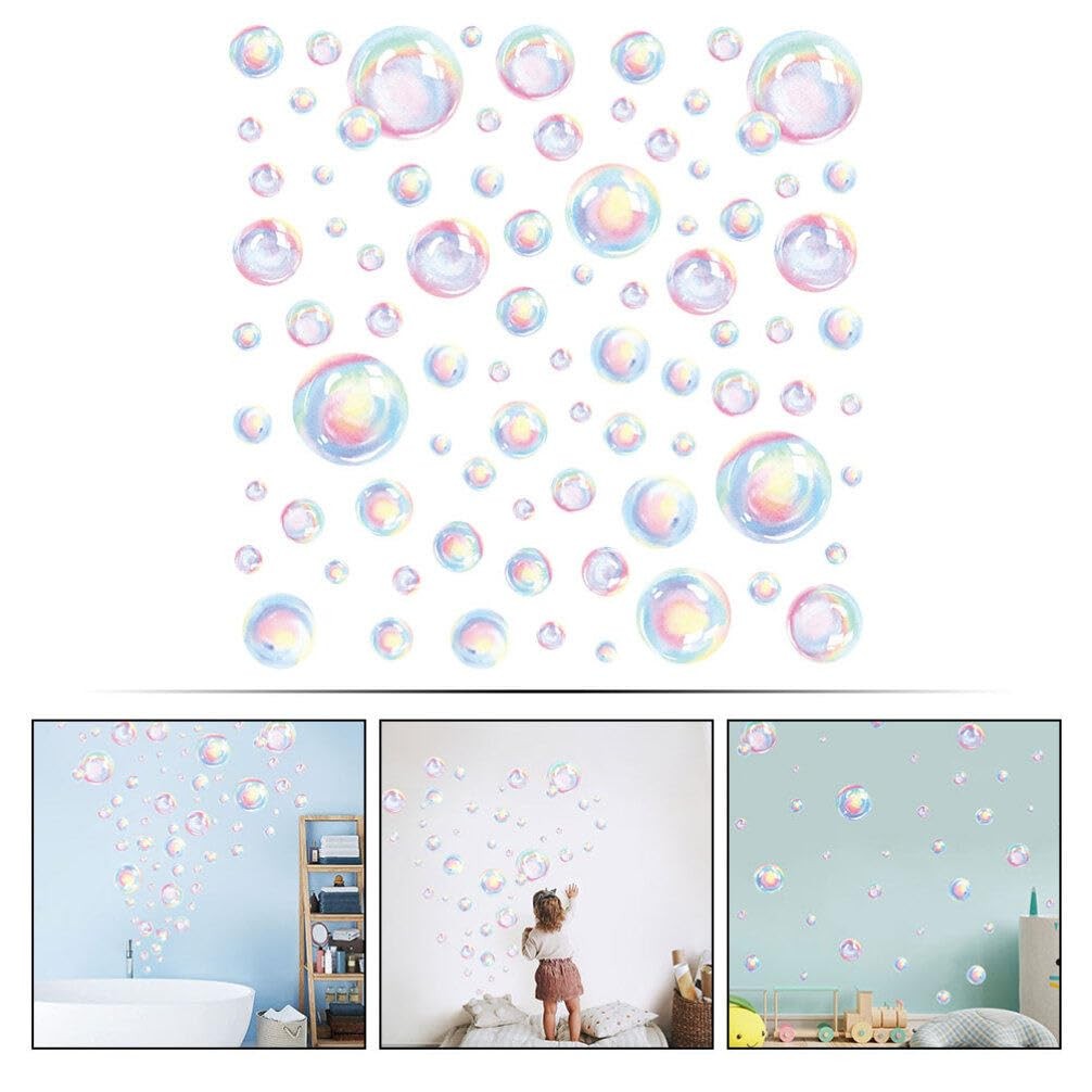 Bubble Wall Decal Stickers, Under The Sea Birthday Party Decor Colour Bubble …