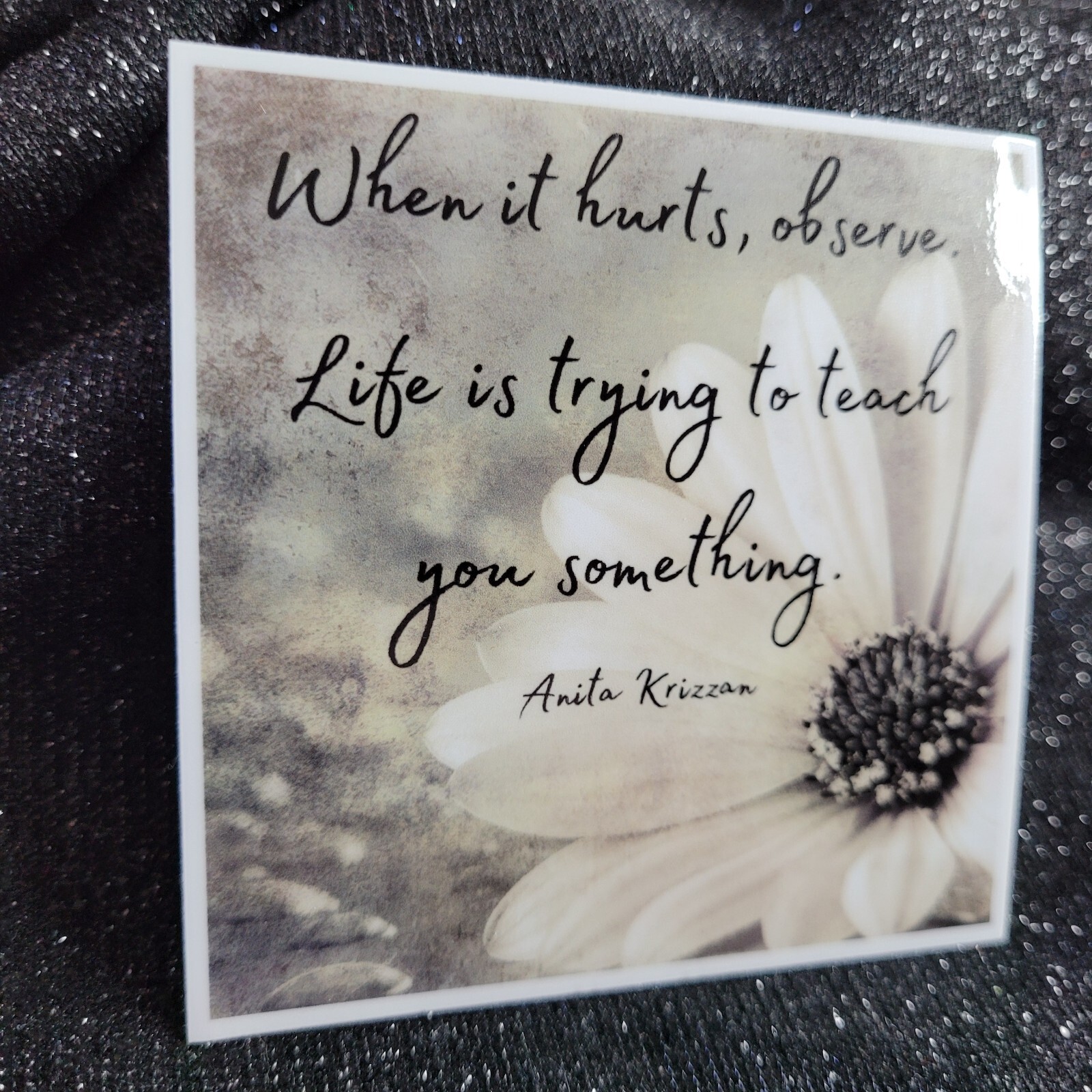 STKR015 Inspire Motivate Life Quote Sticker – Observe Teaching Hurt Learn Teach