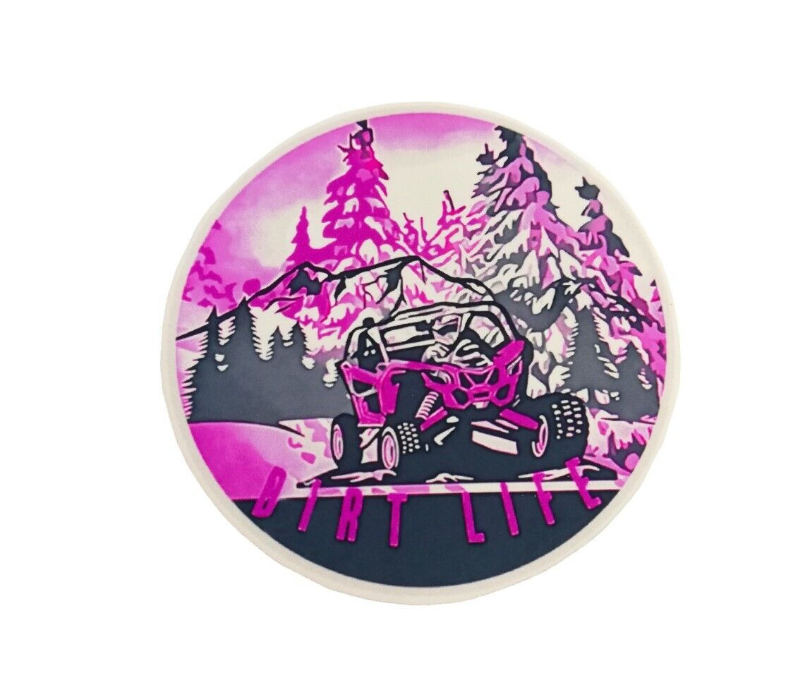 dirt life, atv, quad, sport, sticker, sticker