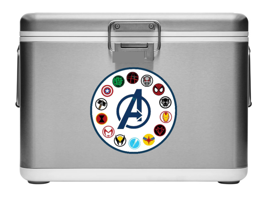 Avengers – Comic Book Logos – 4″ Vinyl Decal/Sticker Car Window Cooler Laptop