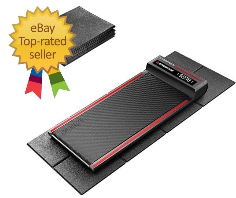 Walking Pad Mat 26×60″ 1/4″ Thick Under Desk Treadmill Floor Mat