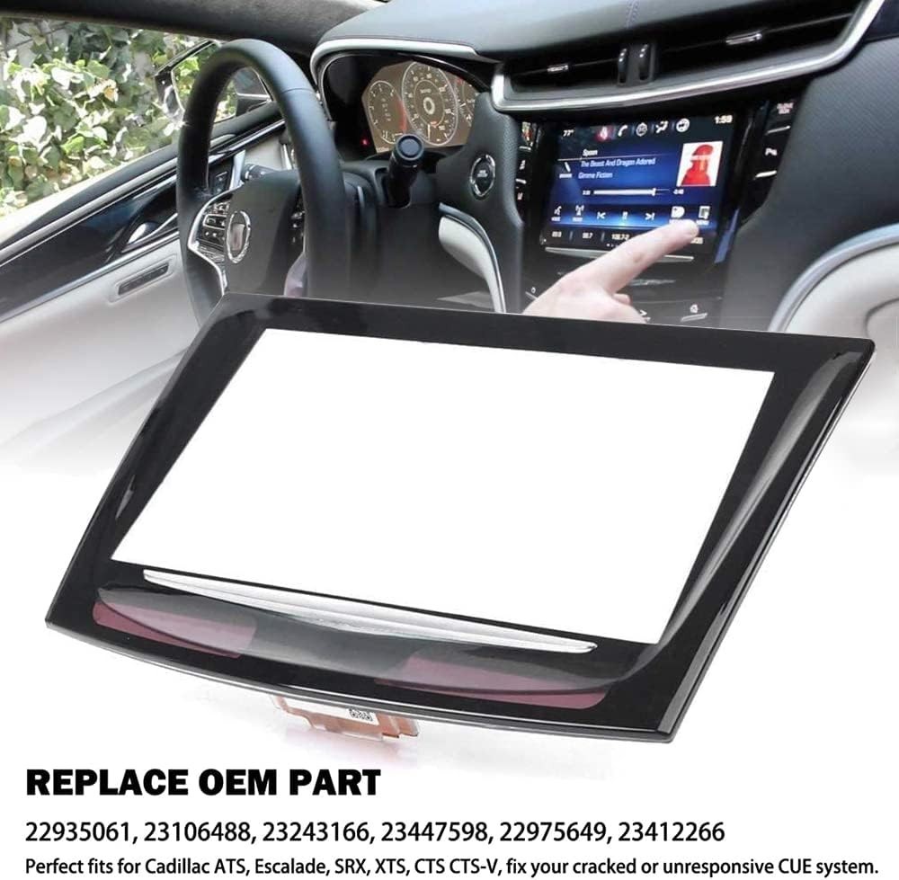 Touch Screen Replacement for Cadillac CUE 2013-2020 ATS SRX XTS CTS Escalade + T
