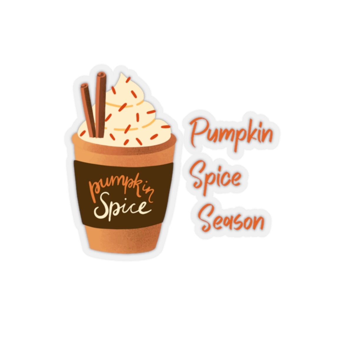 Pump Up the Spice with Pumpkin Spice Stickers – Get the Best Image Stickers