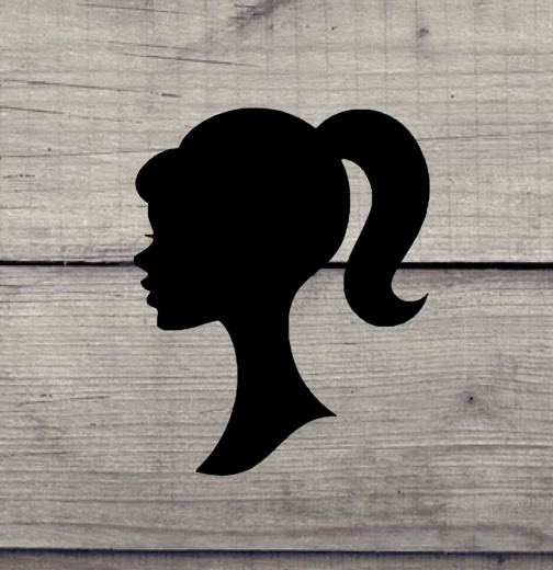 Barbie Head Decal – It’s a Barbie World – Vinyl Decal – Cars, Laptops, Stanley