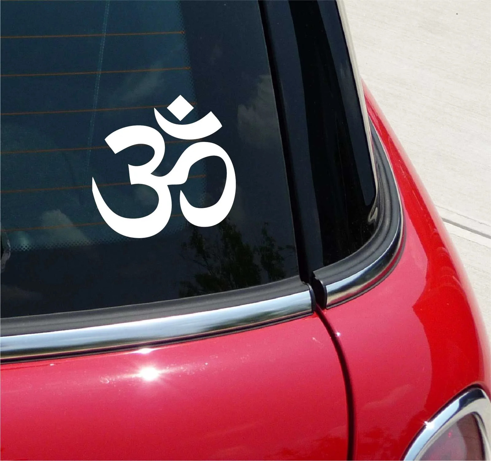 OM AUM SYMBOL YOGA HINDU BUDDHA INDIA MEDITATION GRAPHIC DECAL STICKER WALL