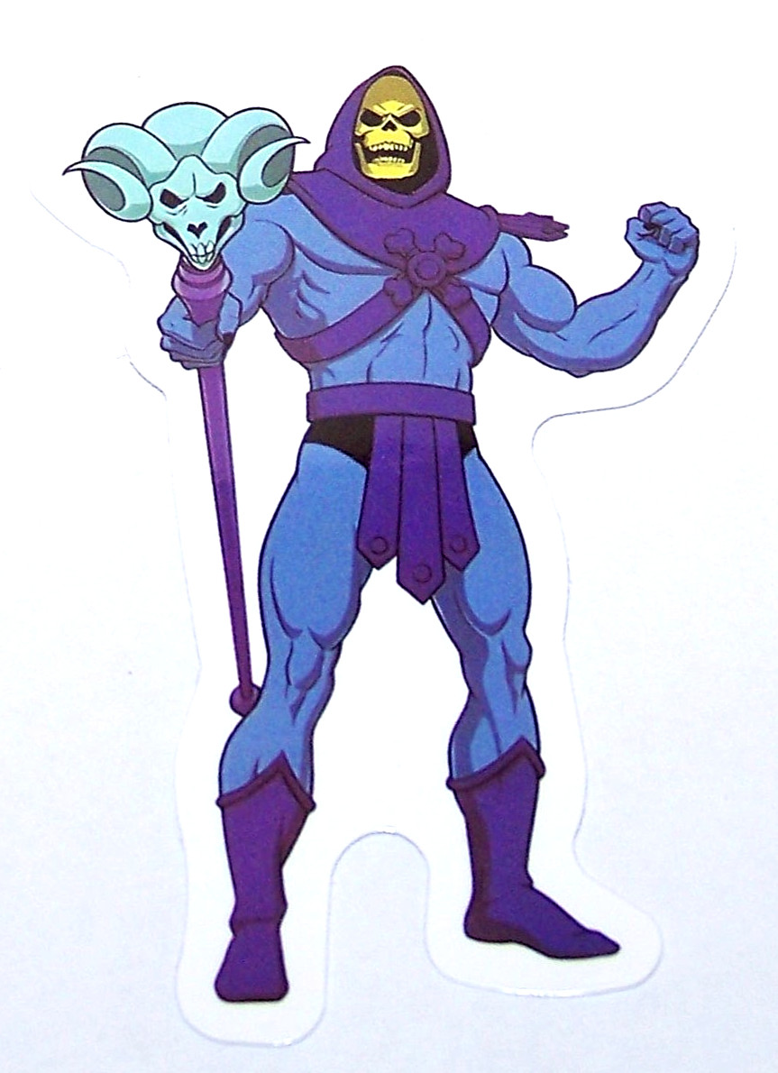 HE-MAN Logo Die Cut Sticker Decal TV Movie Cartoon – Masters of the Universe