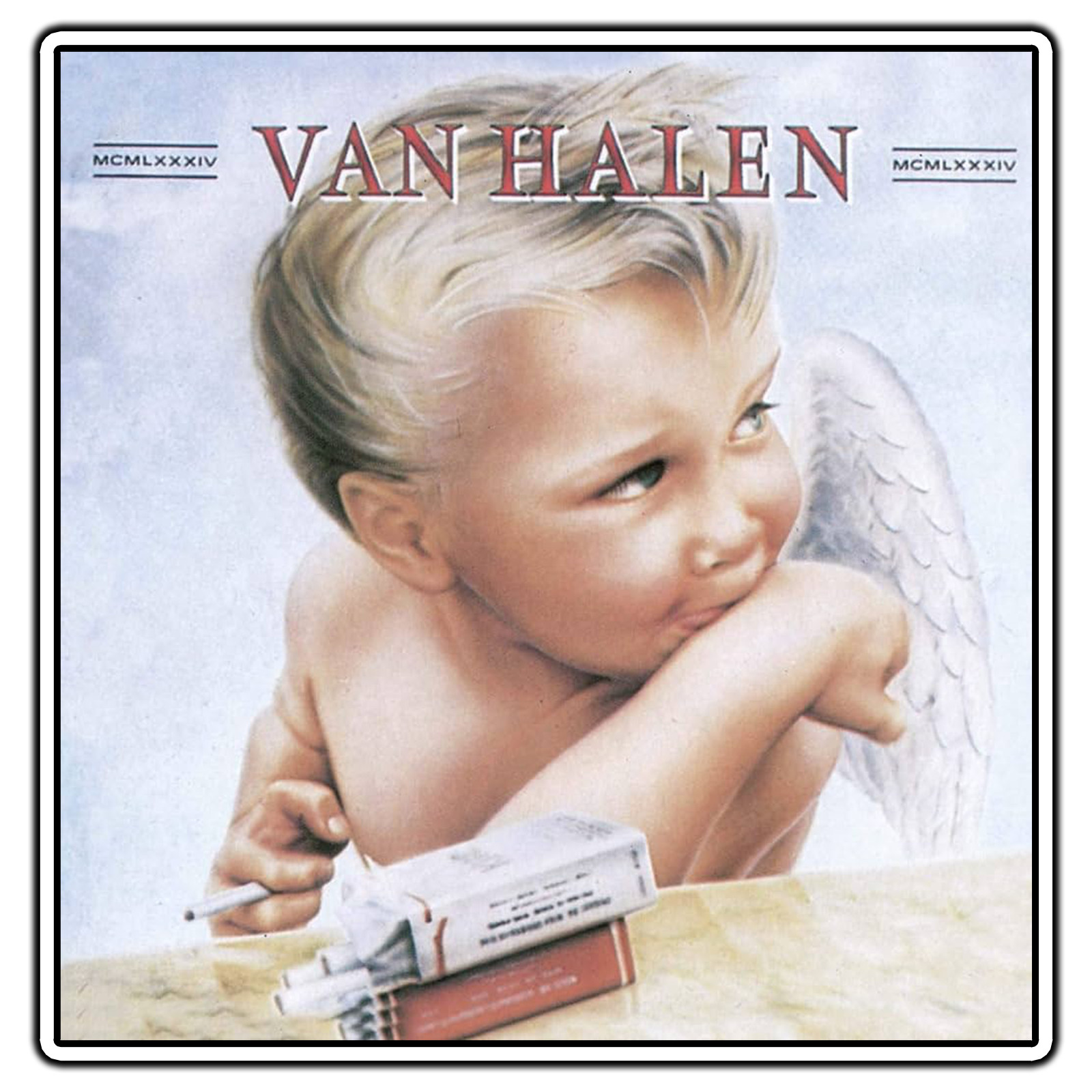 Van Halen – 1984 Album Cover Sticker Waterproof Vinyl Decal Die-Cut