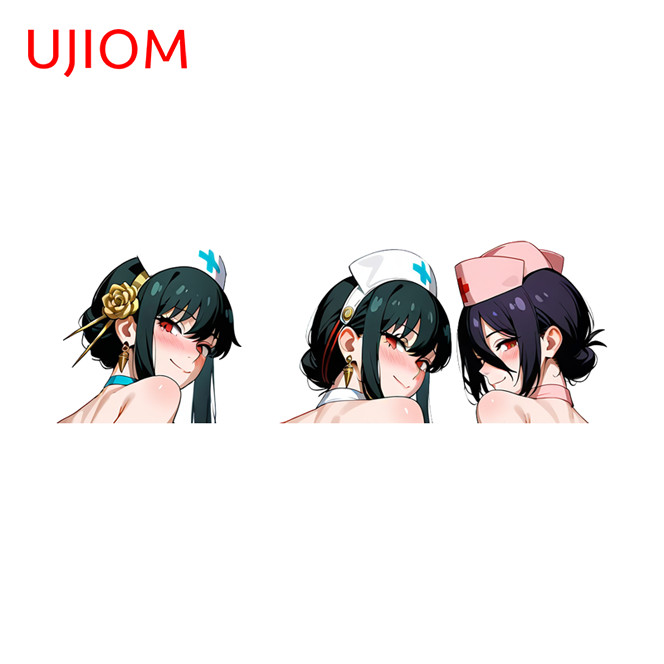 EARLFAMILY 5.1″ Yor Briar Anime Car Sticker Hood Rearview Mirror Bumper Decals