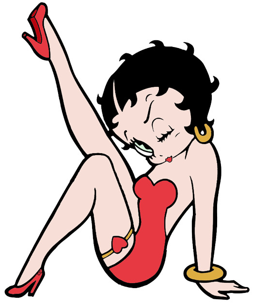 Betty Boop sticker weatherproof bumper vinyl decal