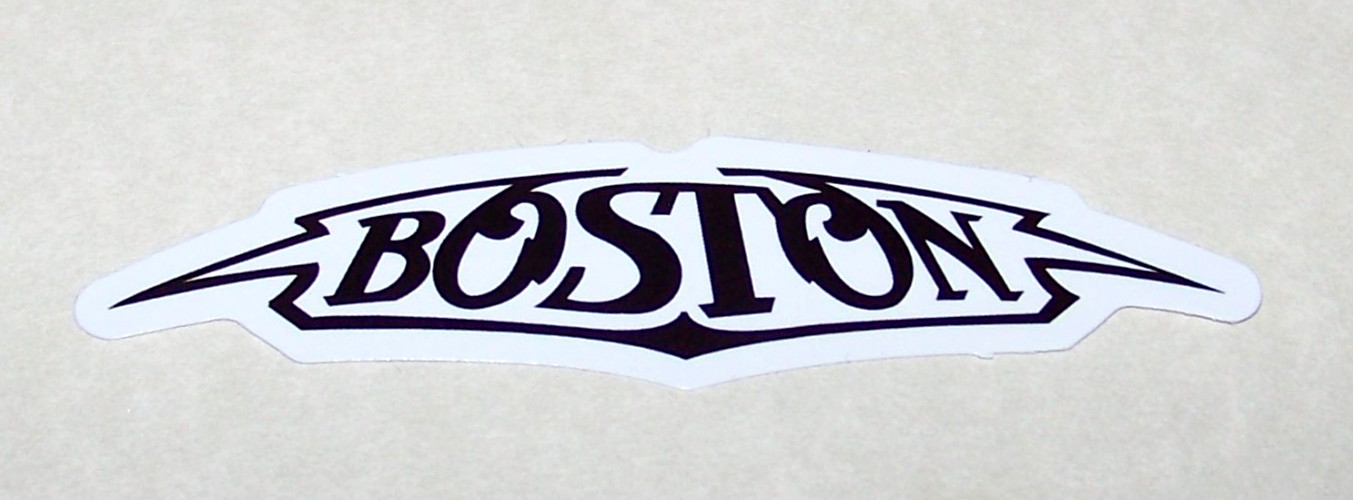 BOSTON – Logo Cut Sticker Decal Band Music Rock Boston
