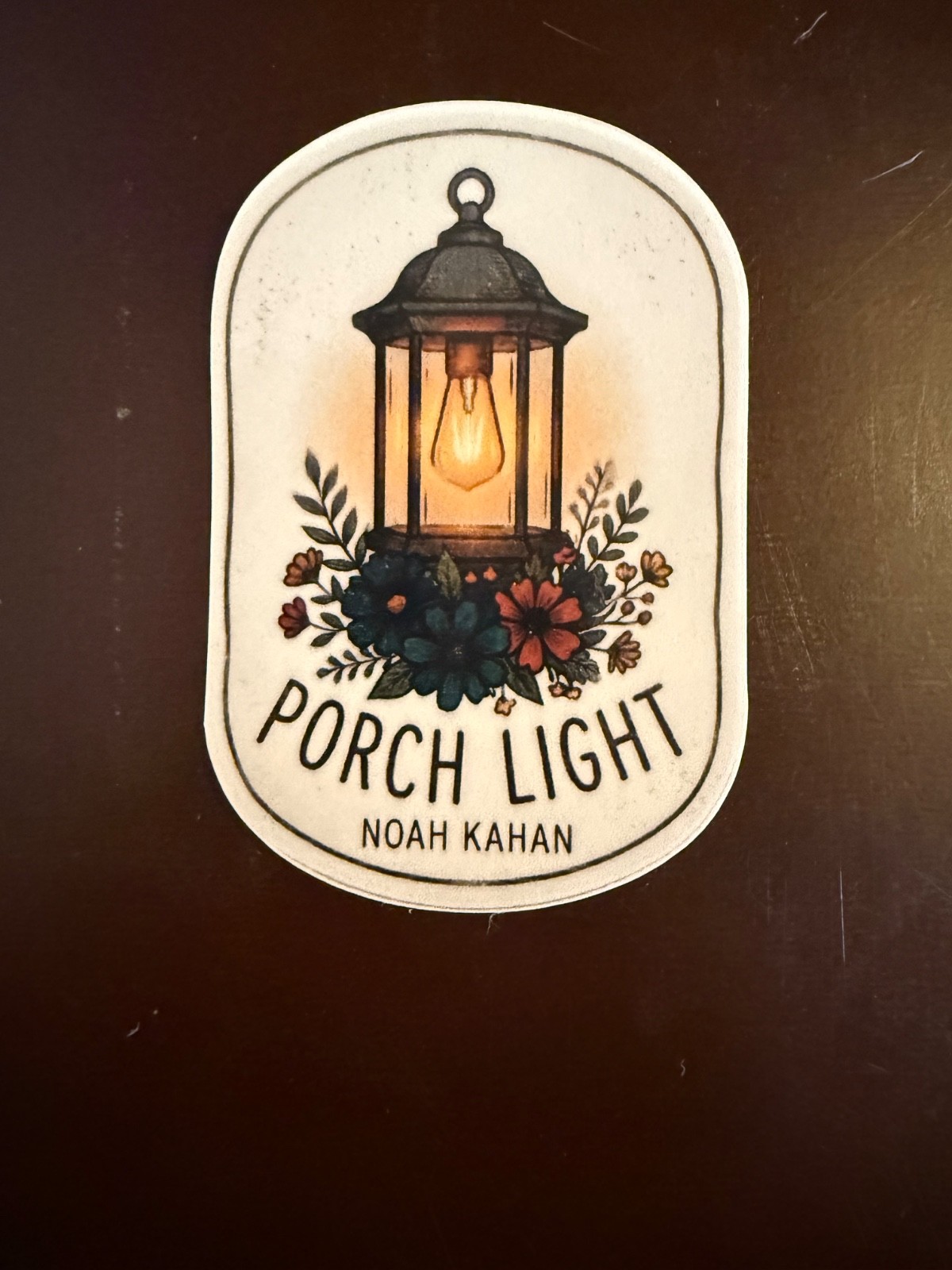 Porch Light Noah Fan Art Moon Vinyl Sticker Slap