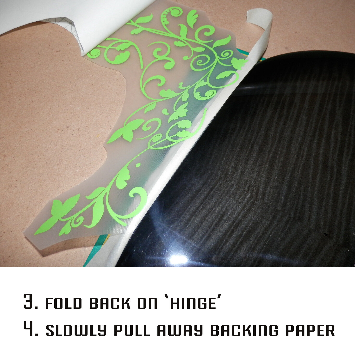 Custom Made Polka Dot Decal Stickers to fit Guitars & Basses. 12 colour options.